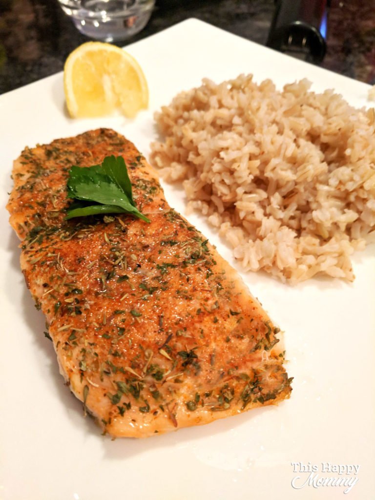 Healthy Blackened Salmon