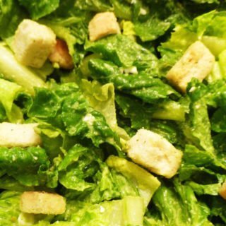 Avocado Caesar Salad