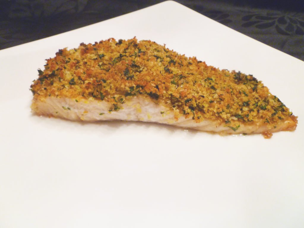Roasted Panko Crusted Salmon