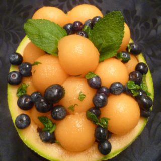 Blueberry Cantaloupe Salad