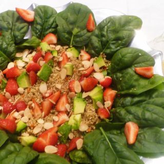 Strawberry Spinach Salad