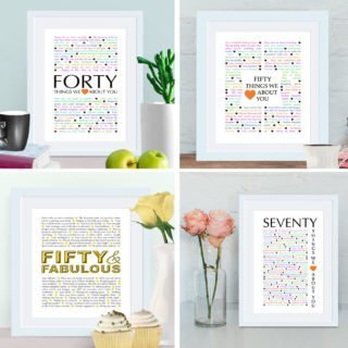 Milestone Birthday Gifts