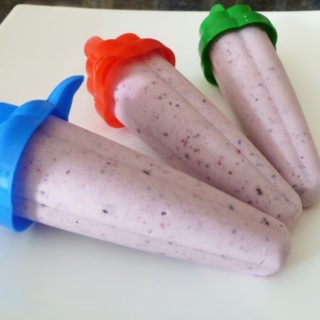 Banana Berry Smoothie Pops